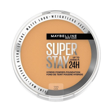 Super Stay Matte 24HR Hybrid 332 Pressed Powder Foundation 0.21 Oz (Case Of 2) by Maybelline