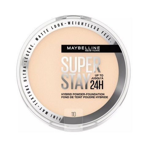 Super Stay Matte 24HR Hybrid 110 Pressed Powder Foundation 0.21 Oz (Case Of 2) by Maybelline