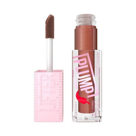 Lifter Plump Lip Plumping Gloss Makeup Cocoa Zing 0.18 Oz (Case Of 2) by Maybelline