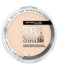 Super Stay Matte 24HR Hybrid 120 Pressed Powder Foundation 0.21 Oz (Case Of 2) by Maybelline