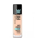 Fit Me Matte Plus Poreless Oil Free Liquid Foundation Ivory 1 Oz (Case Of 2) by Maybelline