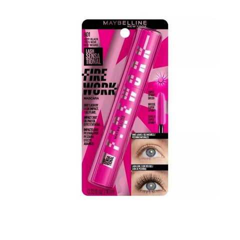 Lash Sensational Firework Washable Mascara Very Black 0.33 Oz (Case Of 3) by Maybelline