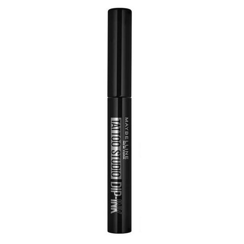 Tattoo Studio Dip Ink liquid Eyeliner Black Track 0.06 Oz (Case Of 2) by Maybelline