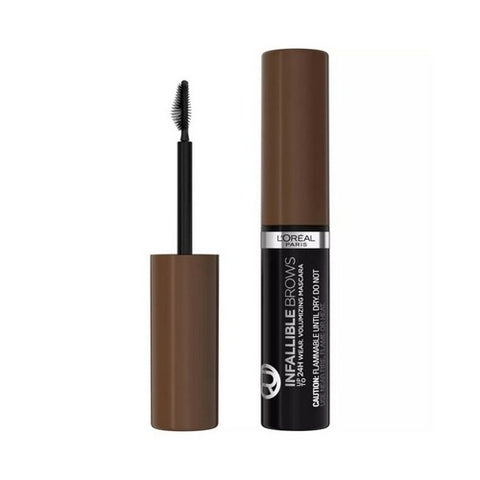 Infallible Volumizing 24 Hour Wear Brow Mascara Brunette 0.13 Oz (Case Of 2) by L'oreal Paris