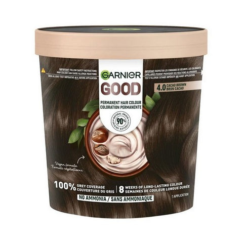 Good Permanent Hair Colour 4.0 Cacao Brown 1 Count by Garnier