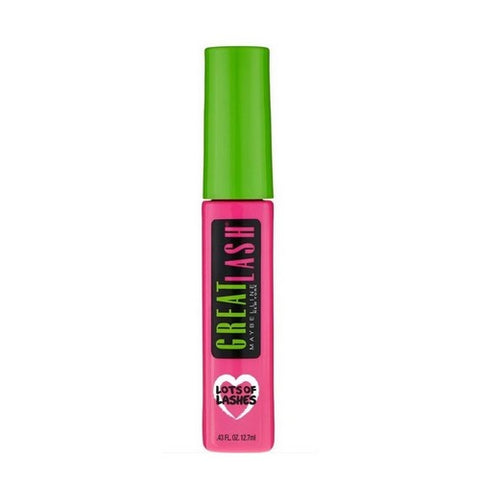Great Lash Lots of Lashes Washable Mascara Blackest Black 12 Ml (Case Of 3) by Maybelline