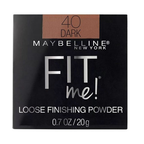 Fit Me Loose Finishing Powder 40 Dark 0.7 Oz (Case Of 2) by Maybelline