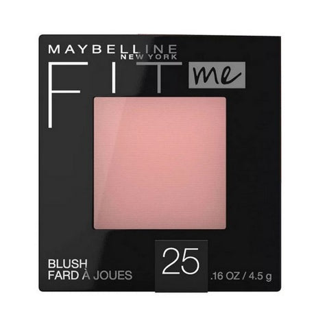 Fit Me Blush 25 Pink Rose 0.16 Oz (Case Of 2) by Maybelline