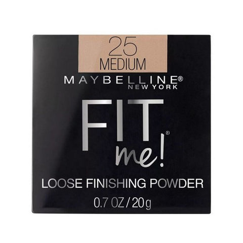 Fit Me Loose Finishing Powder 25 Medium 0.7 Oz (Case Of 2) by Maybelline