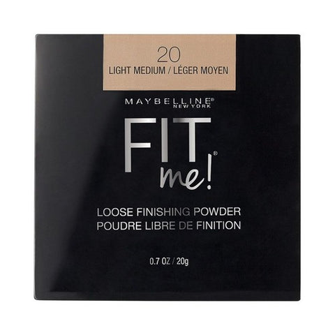 Fit Me Loose Finishing Powder 20 Light Medium 0.7 Oz (Case Of 2) by Maybelline