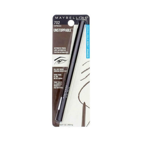 Unstoppable Mechanical Eyeliner Pencil Espresso 0.01 Oz (Case Of 2) by Maybelline