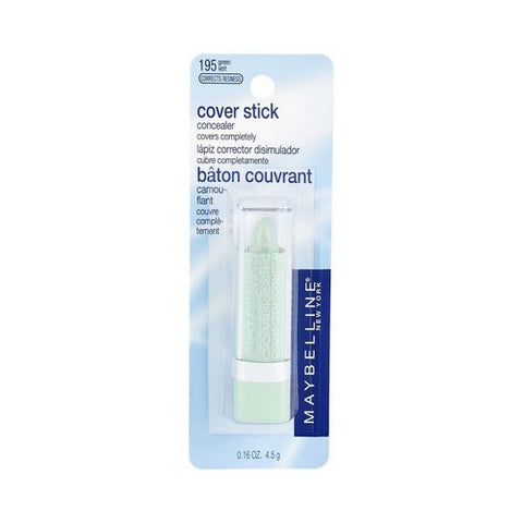 Cover Stick Concealer Green 0.16 Oz (Case Of 2) by Maybelline
