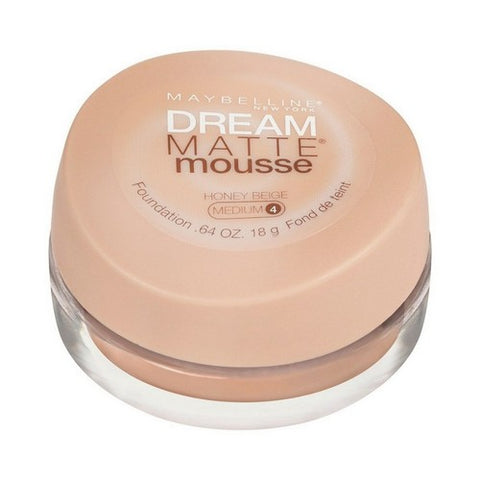 Dream Matte Mousse Foundation 90 Honey Beige 0.64 Oz (Case Of 2) by Maybelline