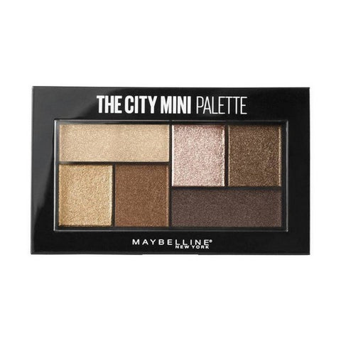 The City Mini Eyeshadow Palette Matte About Town 0.14 Oz (Case Of 2) by Maybelline