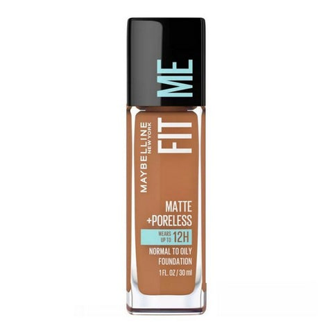 Fit Me Matte Plus Poreless Liquid Foundation 355 Coconut 1 Oz (Case Of 2) by Maybelline