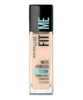 Fit Me Matte Plus Poreless Foundation Natural Ivory 1 Oz (Case Of 2) by Maybelline