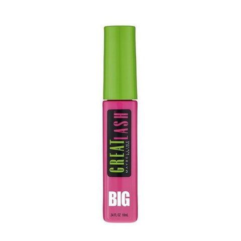 Great Lash Big Washable Mascara Blackest Black 10 Ml (Case Of 3) by Maybelline