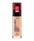 Infallible Up To 32 Hour Fresh Wear Lightweight Foundation 435 Rose Vanilla 1 Oz (Case Of 2) by L'oreal Paris