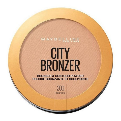 City Bronzer And Contour Powder Makeup 200 Medium 0.32 Oz (Case Of 2) by Maybelline