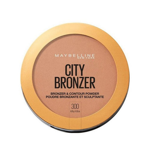 City Bronzer And Contour Powder Makeup 300 Deep 0.32 Oz (Case Of 2) by Maybelline