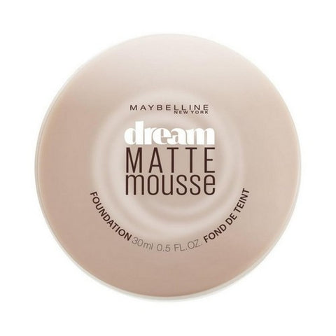 Dream Matte Mousse Foundation 55 Light Beige 0.5 Oz (Case Of 2) by Maybelline