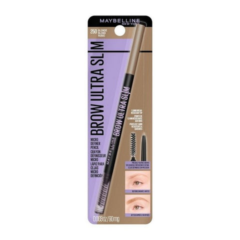 Express Brow Ultra Slim Eyebrow Pencil 250 Blonde 0.003 Oz (Case Of 2) by Maybelline