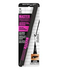 Eyestudio Master Precise All Day Liquid Eyeliner Makeup 110 Black 0.34 Oz (Case Of 2) by Maybelline