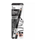 Express Sharpenable Wood Pencil Eyeliner Ebony Black 0.035 Oz (Case Of 2) by Maybelline