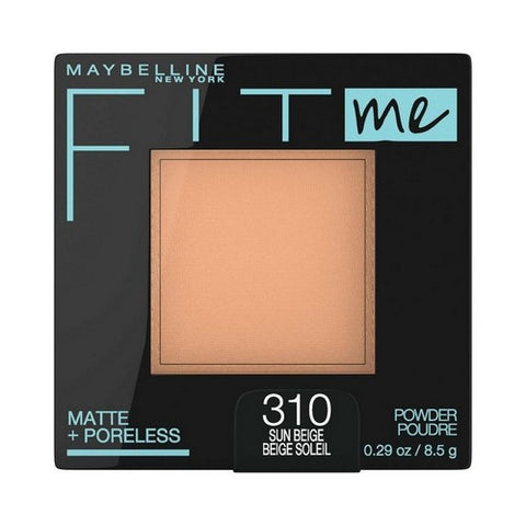Fit Me Matte Plus Poreless Powder 310 Sun Beige 0.29 Oz (Case Of 2) by Maybelline
