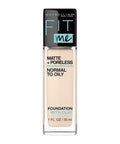 Fit Me Matte Plus Poreless Foundation 110 Porcelain 1 Oz (Case Of 2) by Maybelline