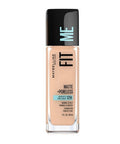 Fit Me Matte Plus Poreless Oil Free Liquid Foundation Nude Beige 1 Oz (Case Of 2) by Maybelline