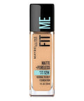 Fit Me Matte Plus Poreless Oil Free Liquid Foundation 230 Natural Buff 1 Oz (Case Of 2) by Maybelline