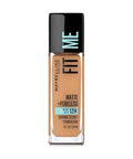 Fit Me Matte Plus Poreless Oil Free Liquid Foundation 330 Toffee 1 Oz (Case Of 2) by Maybelline