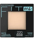 Fit Me Matte Plus Poreless Powder 220 Natural Beige 0.29 Oz (Case Of 2) by Maybelline