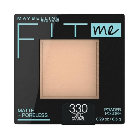 Fit Me Matte Plus Poreless Powder 330 Toffee 0.29 Oz (Case Of 2) by Maybelline