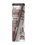 Tattoo Studio Automatic Gel Pencil Waterproof Eyeliner Expressotini Smokey Brown 0.01 Oz (Case Of 2) by Maybelline