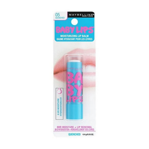 Baby Lips Moisturizing Lip Balm Quenched 0.15 Oz (Case Of 2) by Maybelline