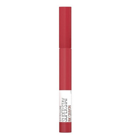 Super Stay Ink Crayon Matte Longwear Lipstick Makeup 140 Work for It 0.04 Oz (Case Of 2) by Maybelline