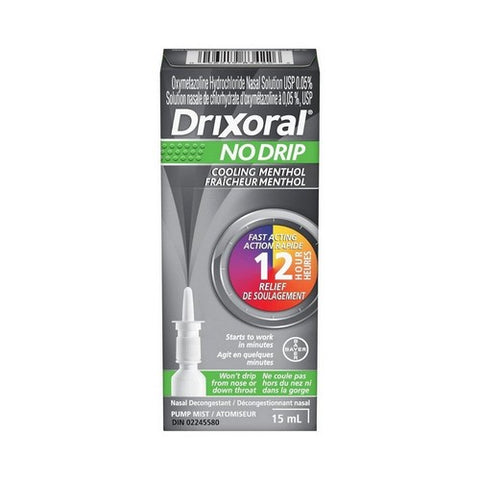 Nasal Decongestant Spray Cooling Menthol 15 Ml by Drixoral