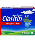 Allergy And Sinus Relief 20 Tablets by Claritin