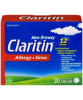 Allergy And Sinus Relief 30 Tablets by Claritin