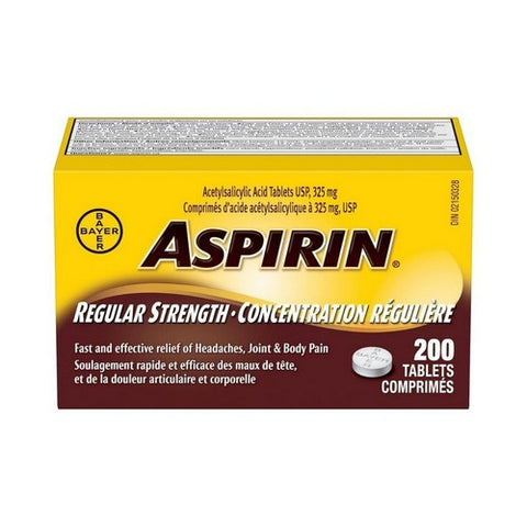 Aspirin Original Strength 200 Tablets by Aspirin