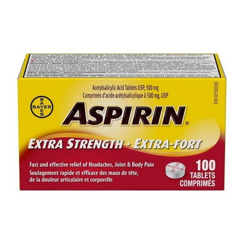 Aspirin Extra Strength 100 Tablets by Aspirin