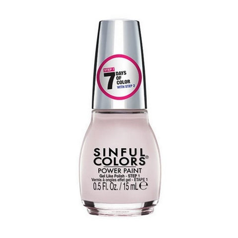 Power Paints Gel Like Nail Polish Color 2646 Thrilled Step 0.5 Oz (Case Of 3) by Sinful Colors