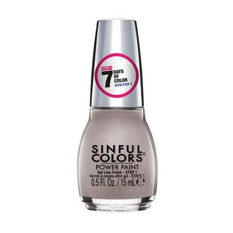 Power Paint Nail Polish 2652 Prosecco Problems 0.5 Oz (Case Of 3) by Sinful Colors