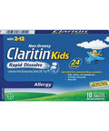 Kids Rapid Dissolve Allergy Medication 10 Tablets by Claritin
