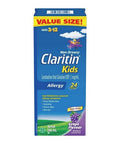 Kids Non Drowsy Allergy Syrup Grape Flavour 240 Ml by Claritin