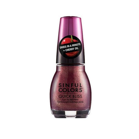 Quick Bliss Nail Polish 2674 Flushed 0.5 Oz (Case Of 3) by Sinful Colors