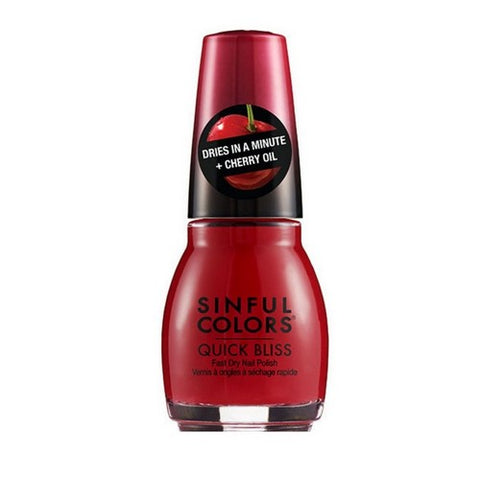 Quick Bliss Nail Polish 2678 Sweet Cheeks Sheer 0.5 Oz (Case Of 3) by Sinful Colors