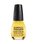 Bold Color Nail Polish 1598 Yolo Yellow 0.5 Oz (Case Of 3) by Sinful Colors